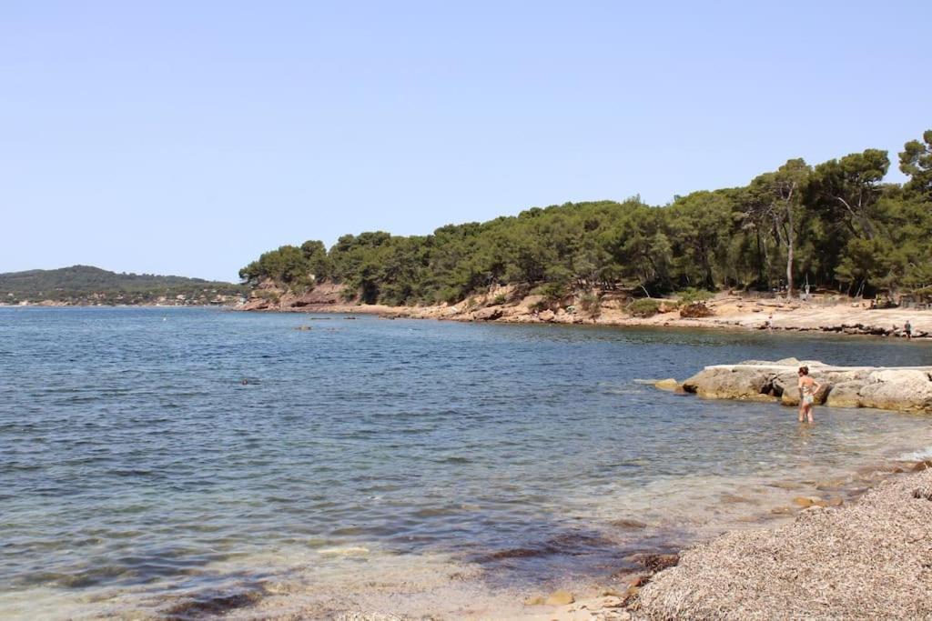 Studio L'Echappee Mandreenne Le Calme Entre Mer Et Foret Saint-Mandrier-sur-Mer Exterior photo